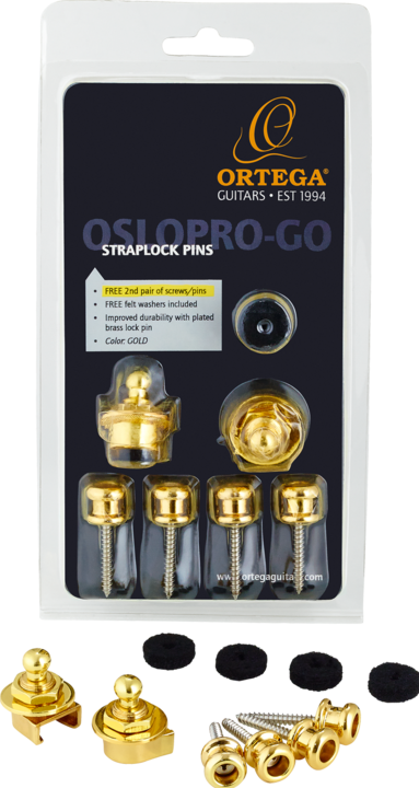Image du produit Ortega Straplock Gloss Gold