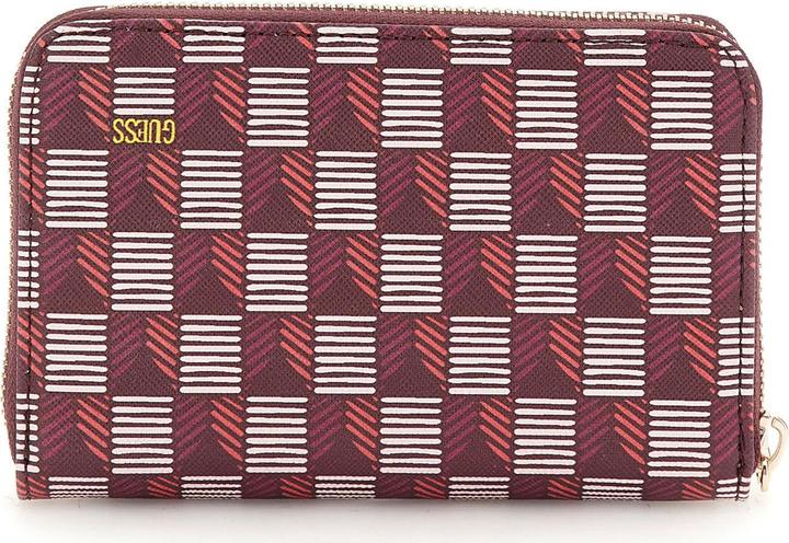 Actual product image Guess G Wave SLG Medium Zip Around Wallet