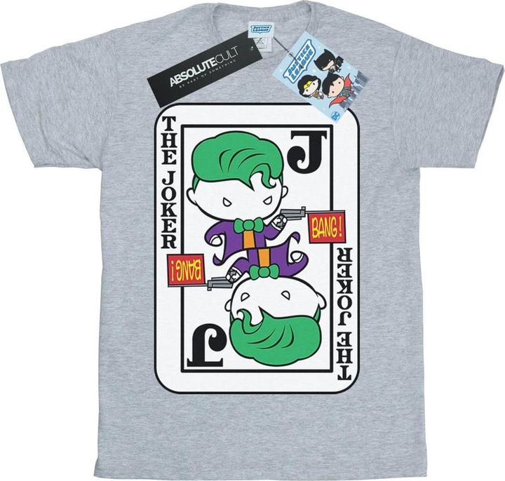 Produktbild Chibi Joker Playing Card TShirt Mädchen (116)