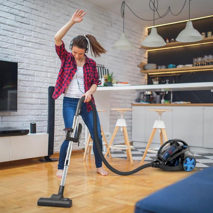 Produktbild AG Stofzuiger Zonder Zak - Stofzuigers - Vacuum Cleaner Zakloos - 900W - Sterke Zuigkracht - Blauw