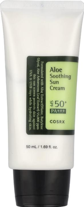 Actual product image Cosrx Aloe Soothing (Sun cream face, SPF 50, 50 ml)