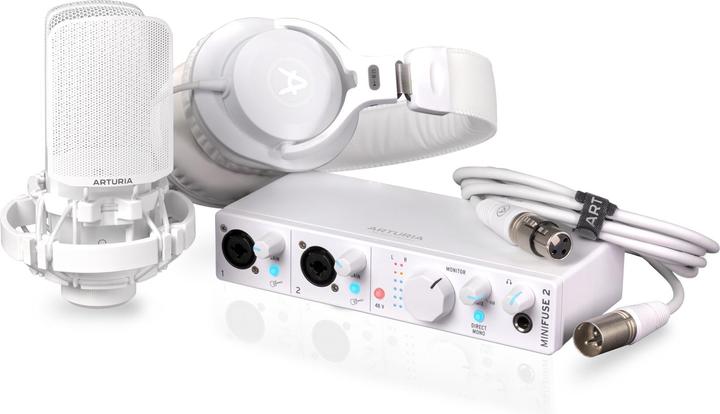 Image du produit Arturia MiniFuse Recording Pack White