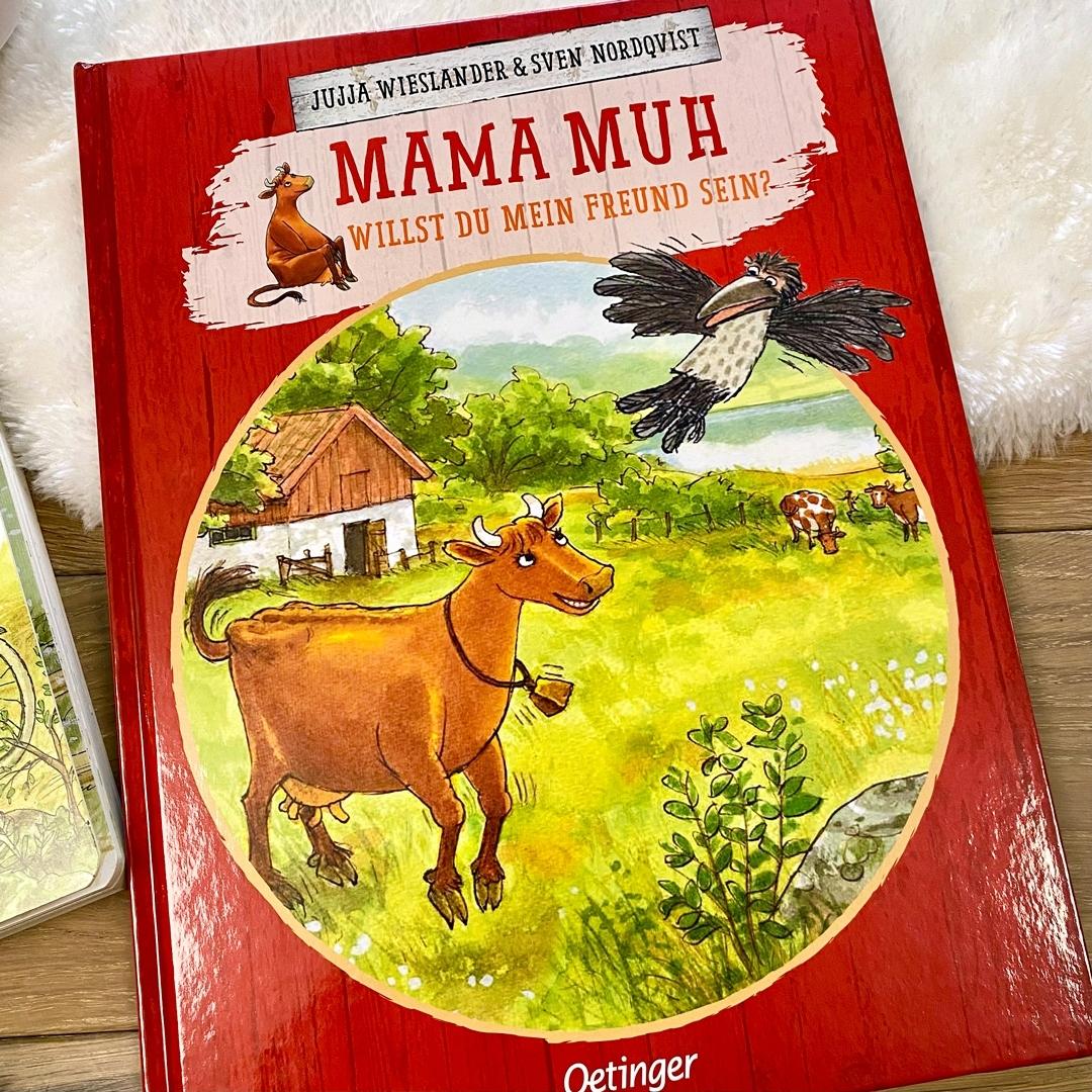 Thumbnail - Mama Muh. Willst du mein Freund sein?, Kinderbücher von Jujja Wieslander