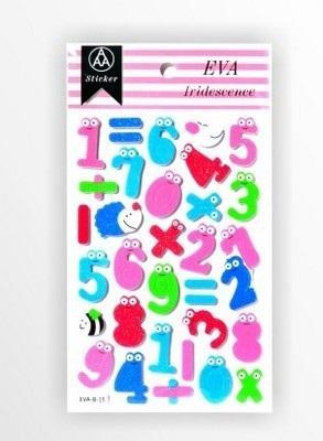 Immagine prodotto Galeria Hobby Aufkleber mit Schaumstoffelementen und leichtem Glitzer