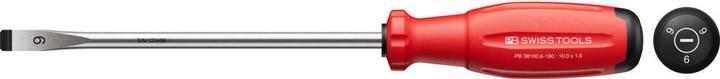 Actual product image PB Swiss Tools Schlitz-Schraubenzieher PB 38100 SwissGrip Evo Gr. 6 180 mm S (Port)