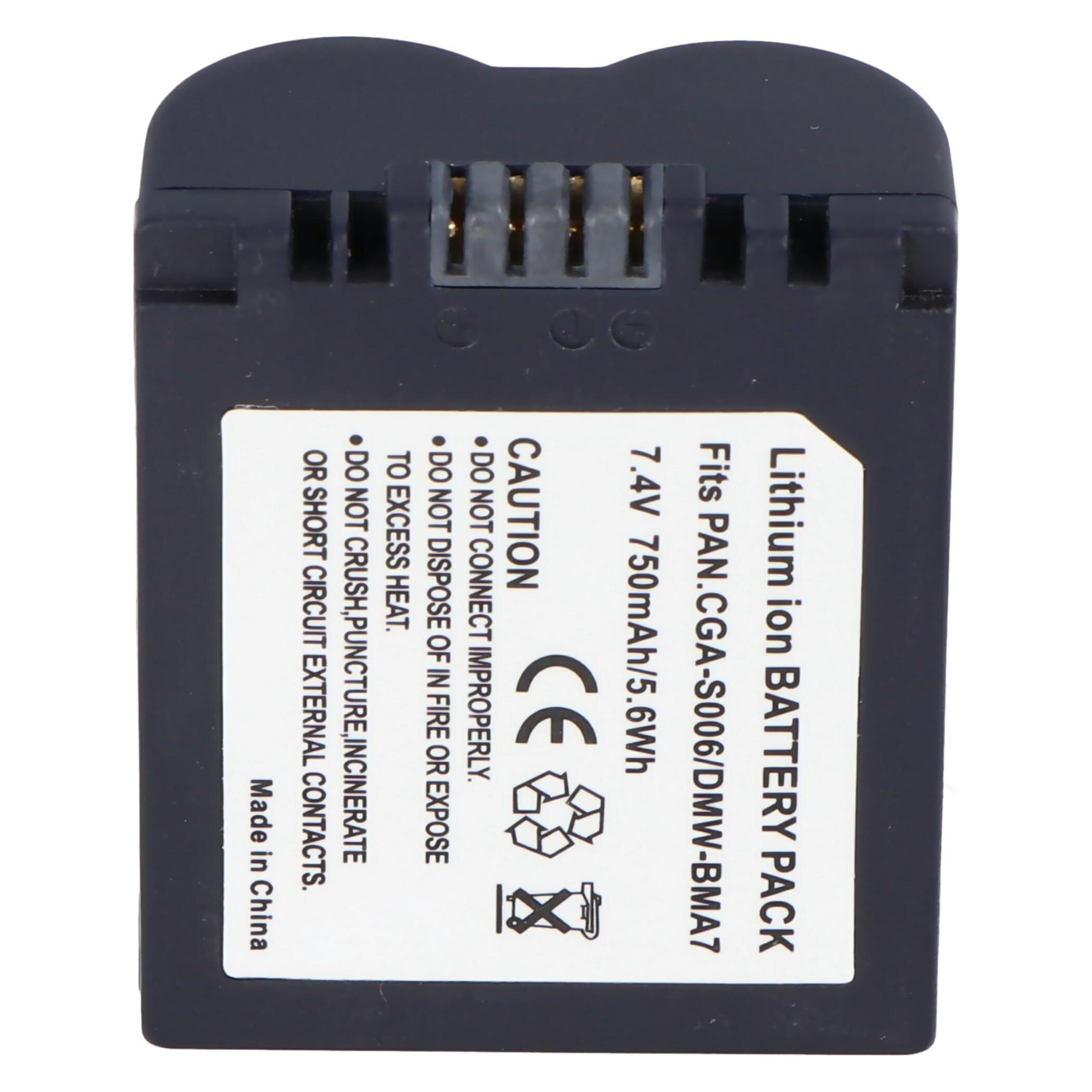 Batteria per Leica C-Lux 1 750mAh 3,6V 4068201635465