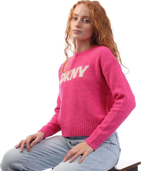 Produktbild DKNY Sweatshirt Logo Bouclé (S)