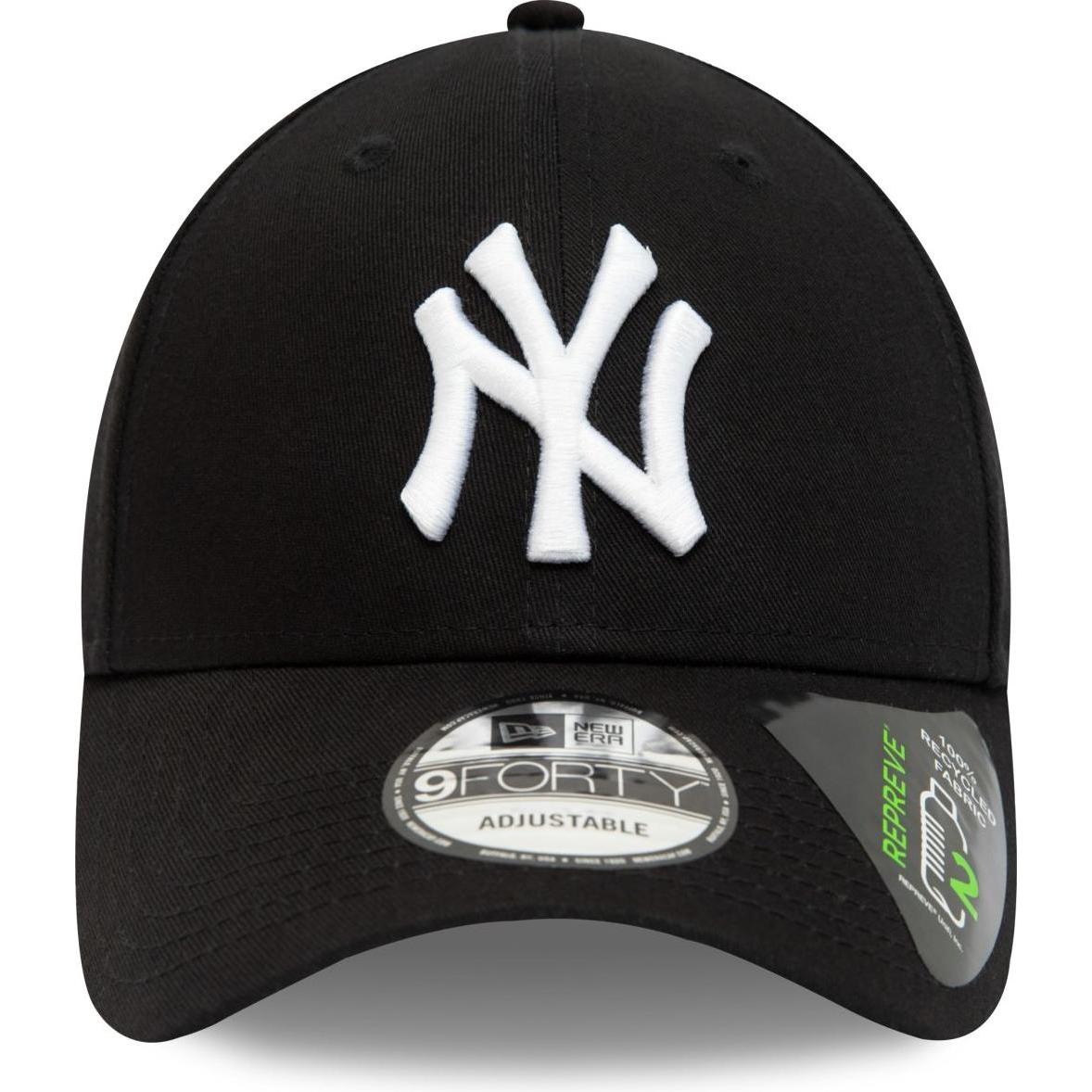Thumbnail - New Era, Herren, Cap, 9Forty Strapback Repreve New York Yankees, Schwarz