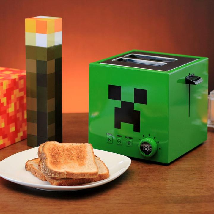 Immagine prodotto Ukonic Minecraft Toaster Green Creeper Cube
