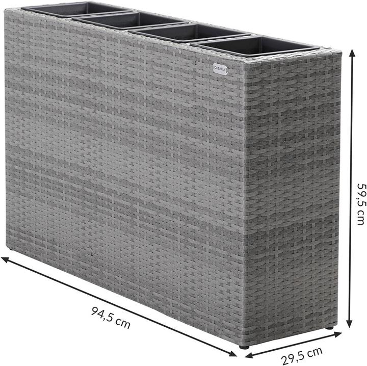 Produktbild Casaria Blumentopf (27 cm)