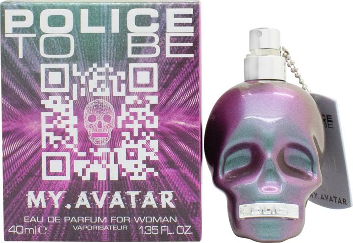 Actual product image Police 2024! To Be MY AVATAR Eau de PARFUM Women's 1.35oz 40ml - New and Sealed (Eau de parfum, 40 ml)