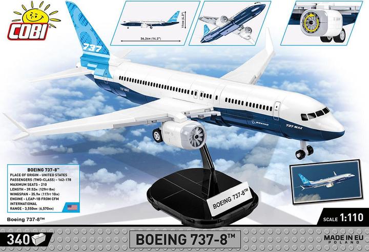 Produktbild Cobi Boeing 737-8