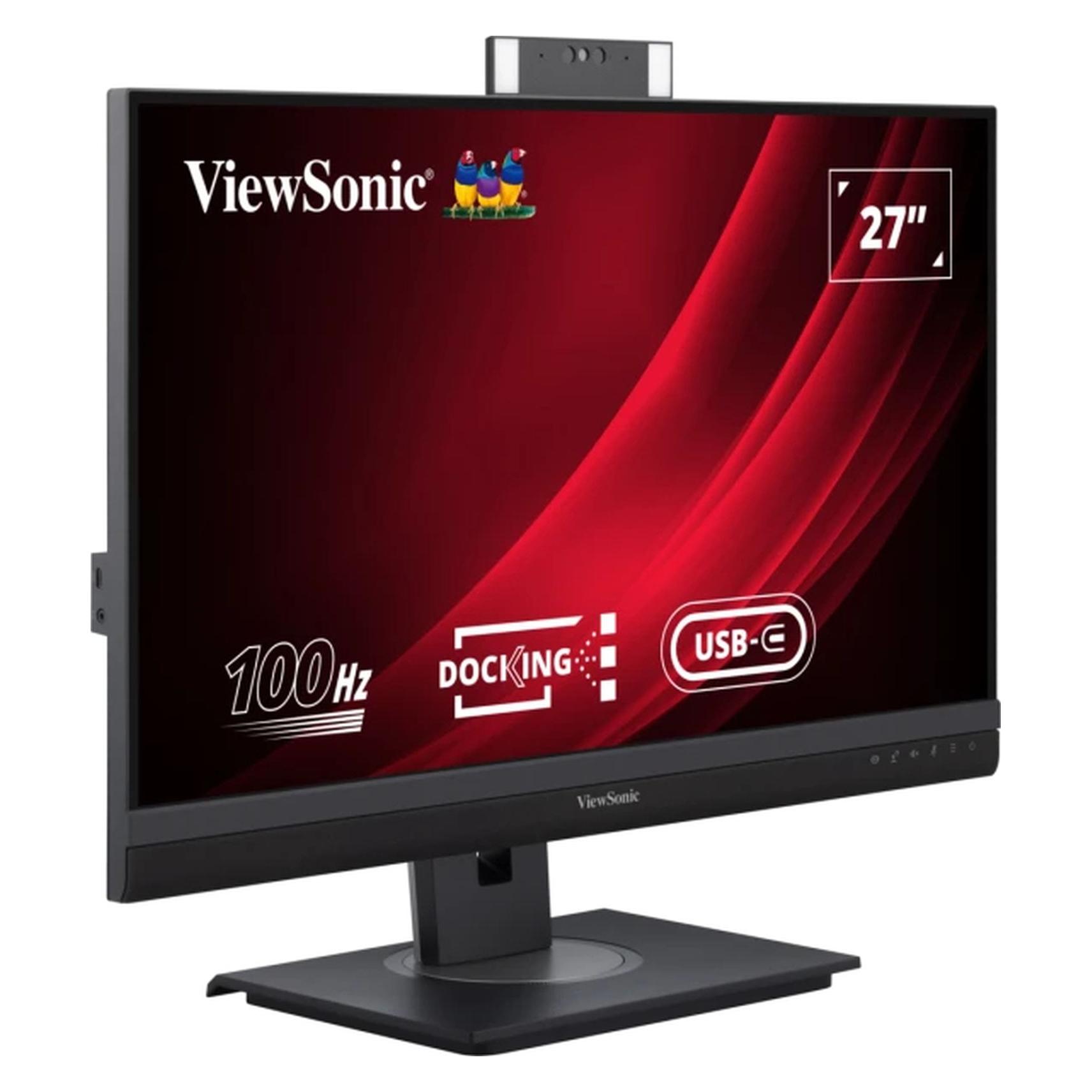 Viewsonic VG2757V-2K 27" QHD,IPS Monitor with Webcam, HDMI (2560 x 1440 Pixel, 27") (VG2757V-2K)