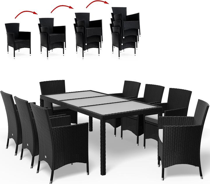 Produktbild Casaria Sitzgruppe (190 x 190 x 75 cm)