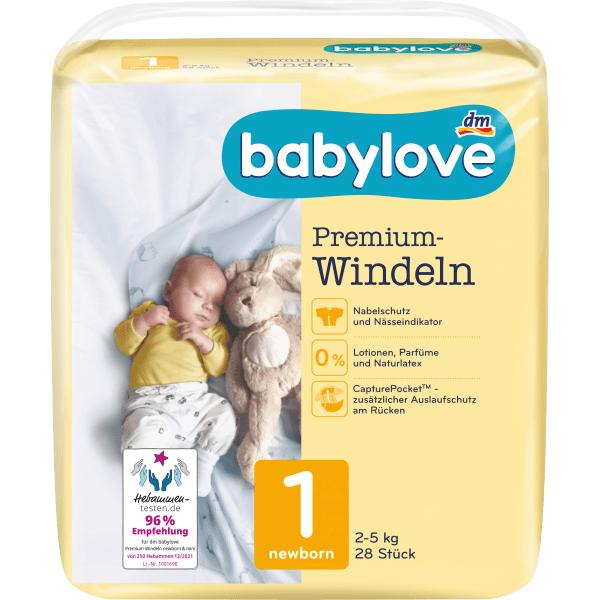 dm babylove Premium nappies buy at Galaxus