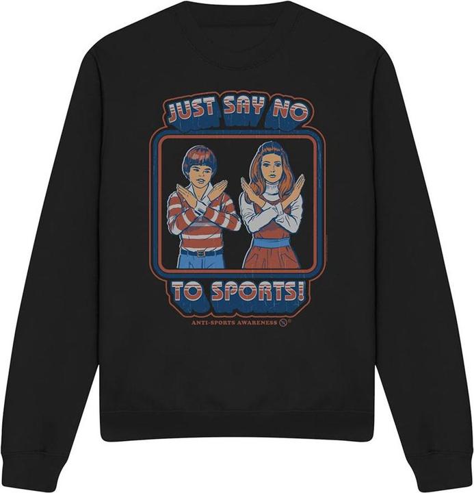 Produktbild Steven Rhodes Say No To Sports Sweatshirt (M)