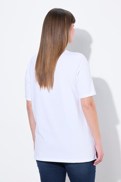 Produktbild Ulla Popken T-Shirt, Möwe, Classic, Carree-Ausschnitt, Halbarm (50, 52)