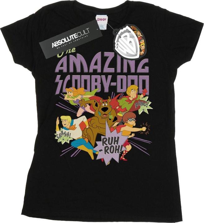 Actual product image Scooby Doo Womens/Ladies The Amazing Scooby Cotton T-Shirt (M)