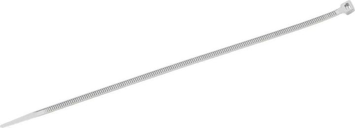 Image du produit Monacor ZU Attaches de câble 20cm 100p., transparent (Serre-câbles en plastique, 200 mm, 100 pcs)