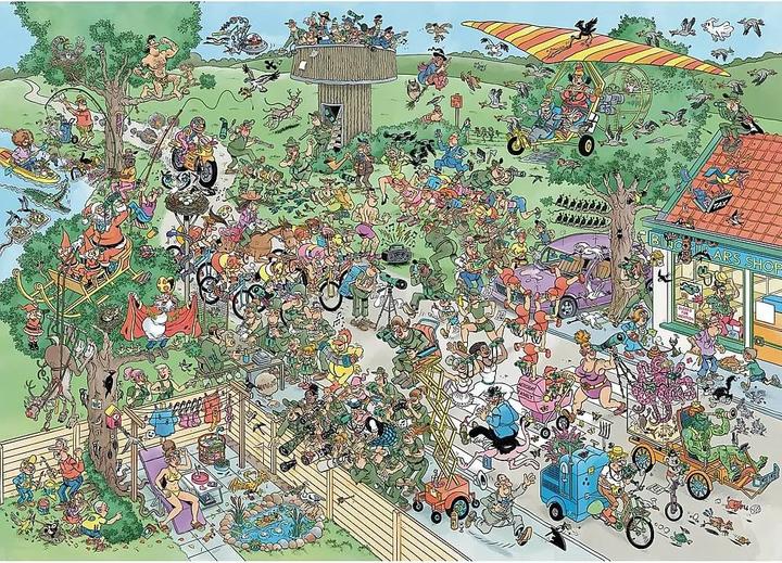 Produktbild Jumbo Puzzle Stunde der Gartenvögel (1000 Teile)