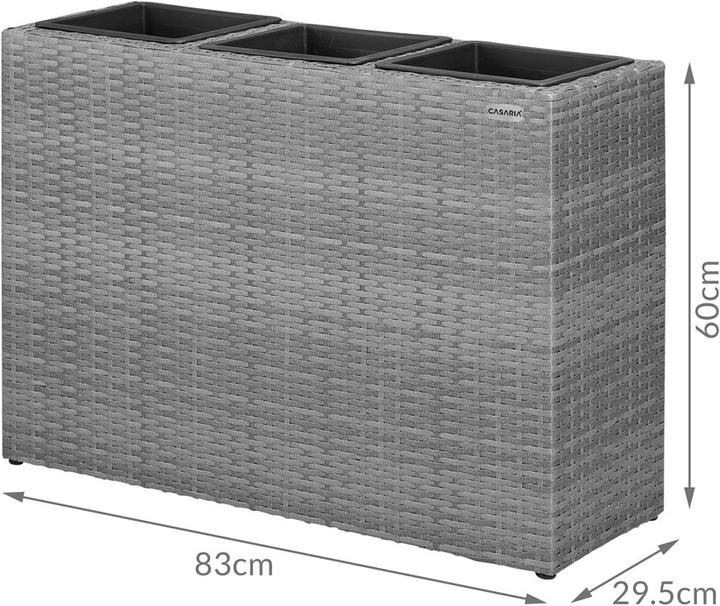 Produktbild Casaria Blumentopf (83 x 30.50 x 60 cm)