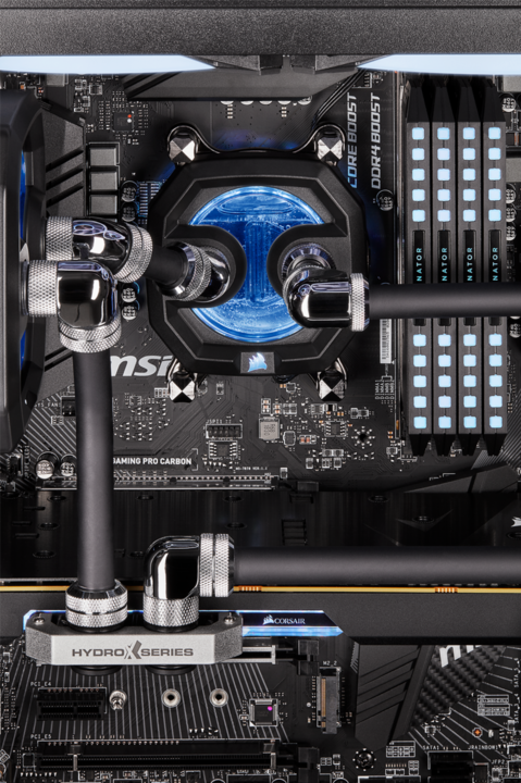 Produktbild Corsair CX-9059006-WW Computer Kühlkomponente Kühlmittelrohr 3 Stück(e) Schwarz (1 m, Kunststoff)