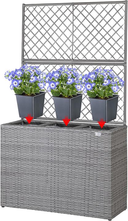 Actual product image Casaria Flower box (83 x 30.50 x 60 cm)
