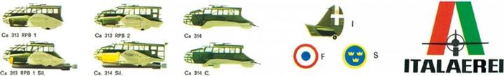 Immagine prodotto 1:72 Caproni CA.313/314 Vintage