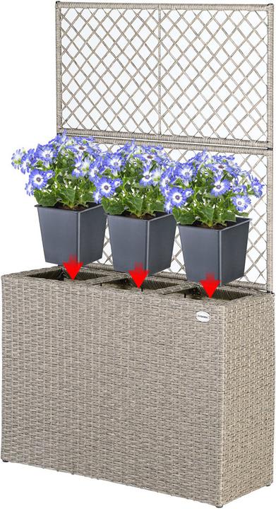 Produktbild Casaria Blumenkasten (83 x 64 x 38 cm)