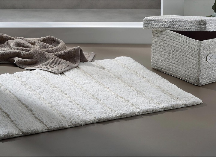 Actual product image Kela Bathmat Megan granit grey (100 x 60 cm)