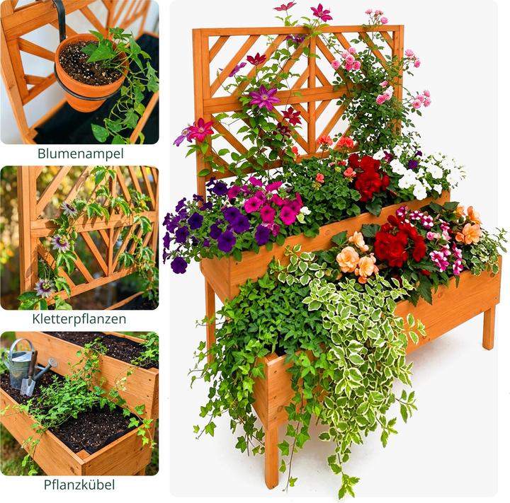 Produktbild Relaxdays Blumenkasten