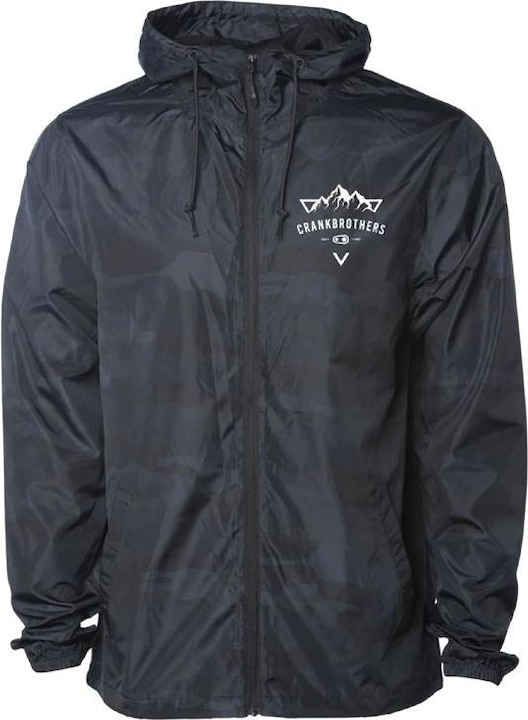 Crankbrothers Mountain Windbreaker Range Men, black camo, XL (XL)