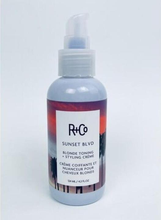 R+Co Sunset Blvd Blonde Toning Styling Cream 4.2oz 124ml (Haarcreme, 124 ml)