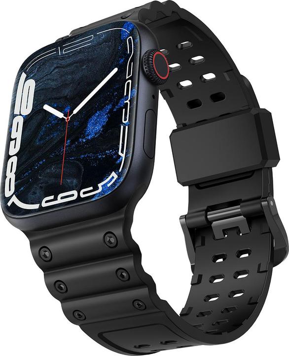 Actual product image Hurtel Strap Triple Protection strap for Apple Watch SE, 8, 7, 6, 5, 4, 3, 2, 1 (41, 40, 38 mm) band bracel (38 mm, 40 mm, 41 mm, TPU)