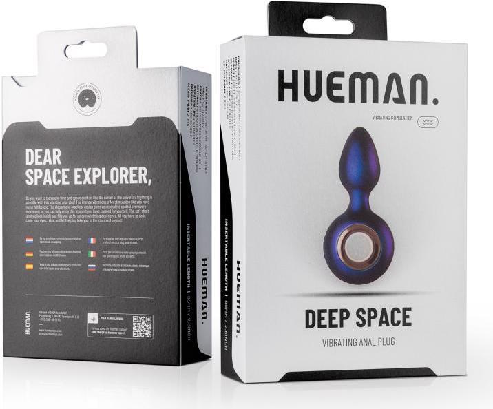 Produktbild Hueman Deep Space vibrierender Analplug