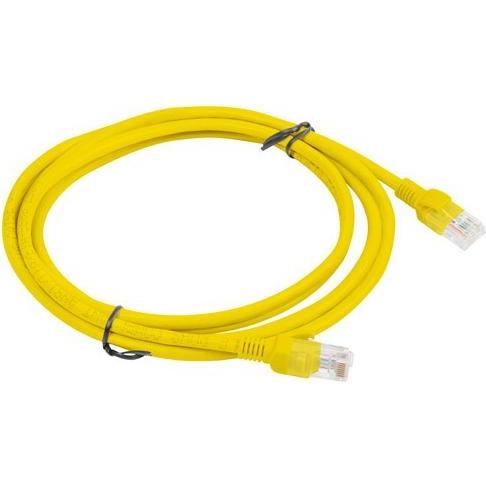 Thumbnail - Lanberg *Patchcord cat.5e 2.0M UTP yellow (U/UTP, CAT5e, 2 m), Netzwerkkabel