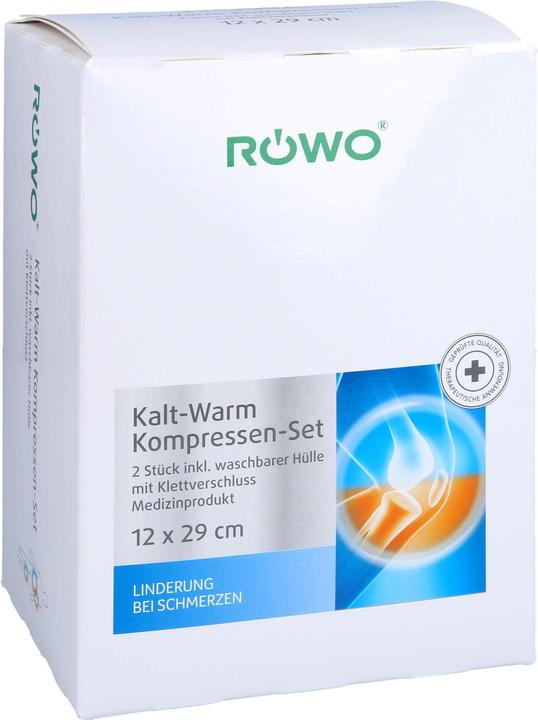 Produktbild RÖWO ROEWO Kalt-/Warm-Kompresse(2Stück)m. Klettbandage, 1 P KOM