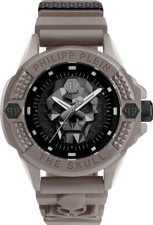 Actual product image Philipp Plein PWUBA0323 The $kull Ecoceramic (Analogue wristwatch, 44 mm)