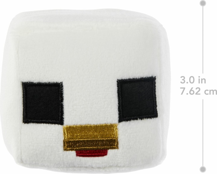 Actual product image Mattel MINECRAFT BASIC BLOCKS PLUSH Chicken (7.62 cm)
