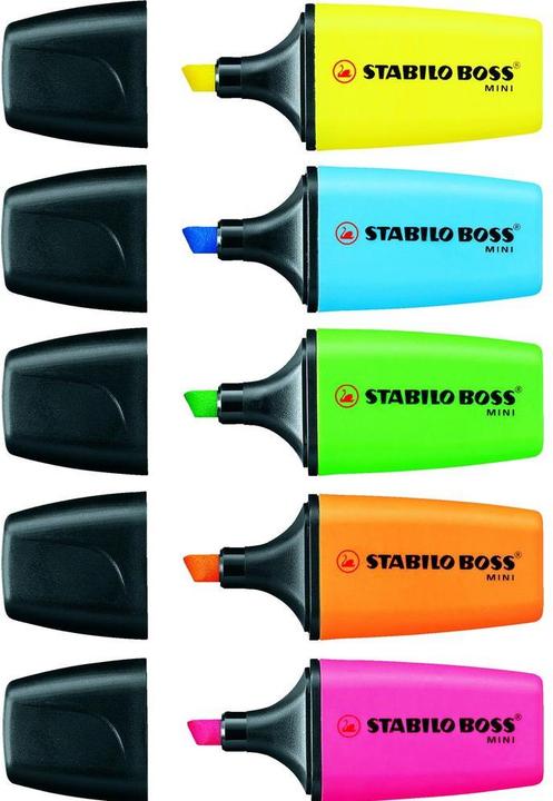Produktbild STABILO BOSS MINI Textmarker (5 x)