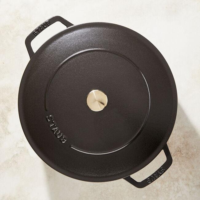 Immagine prodotto Staub Bräter mit Chistera Drop-Structure (24 cm, Pirofila + casseruola, Ghisa)