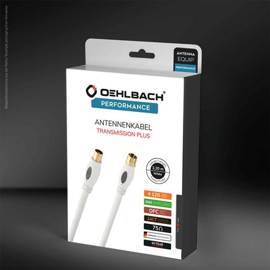 Immagine prodotto Oehlbach Trasmissione Più (120 dB, Cavi antenna)
