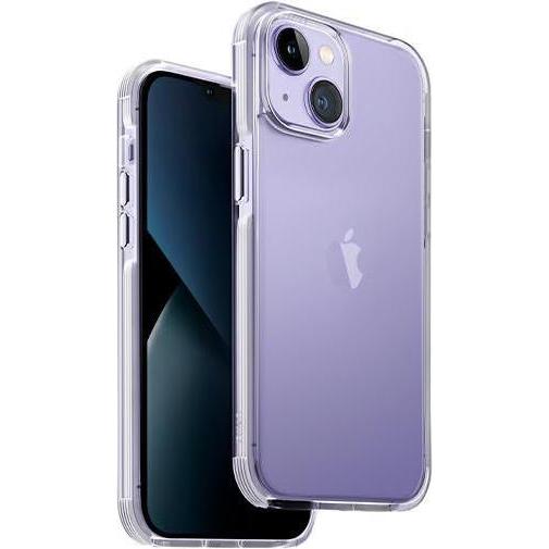 Uniq etui Combat iPhone 14 Plus 6,7" liliowy/lilac lavender (Apple iPhone 14 Plus), Smartphone Hülle, Violett