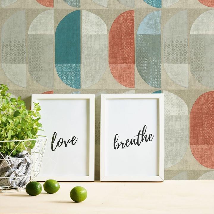 Image du produit A.S. Création Géo Nordic géométrique (53 x 1005 cm)