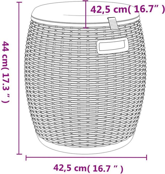 Actual product image vidaXL Gartenbox
