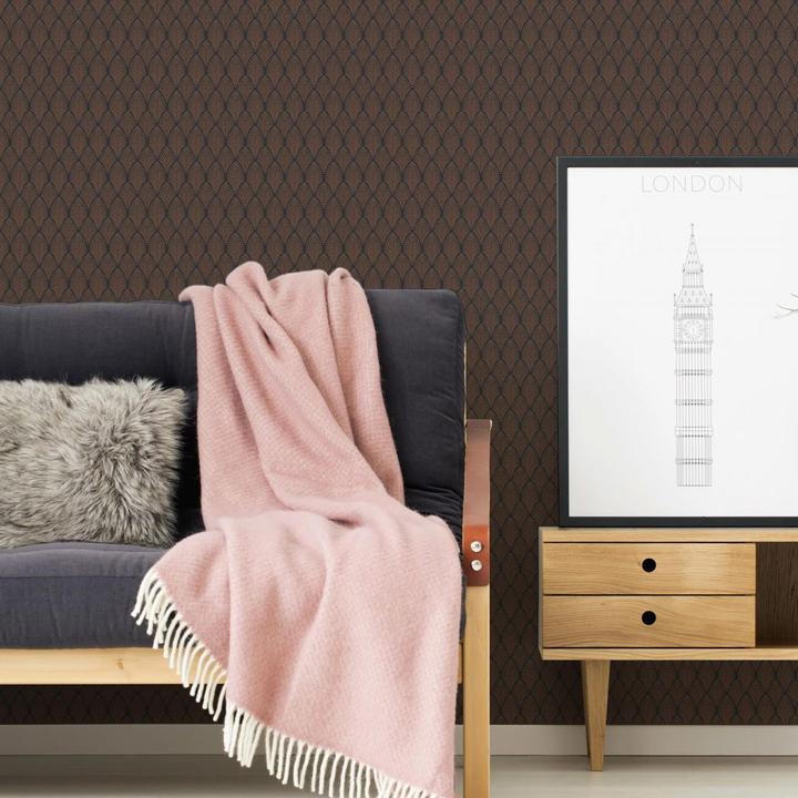 Actual product image A.S. Création Pop style art deco glitter effect (53 x 1005 cm)
