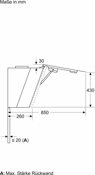 Produktbild Bosch Hausgeräte Dunstabzug (Wandhaube)