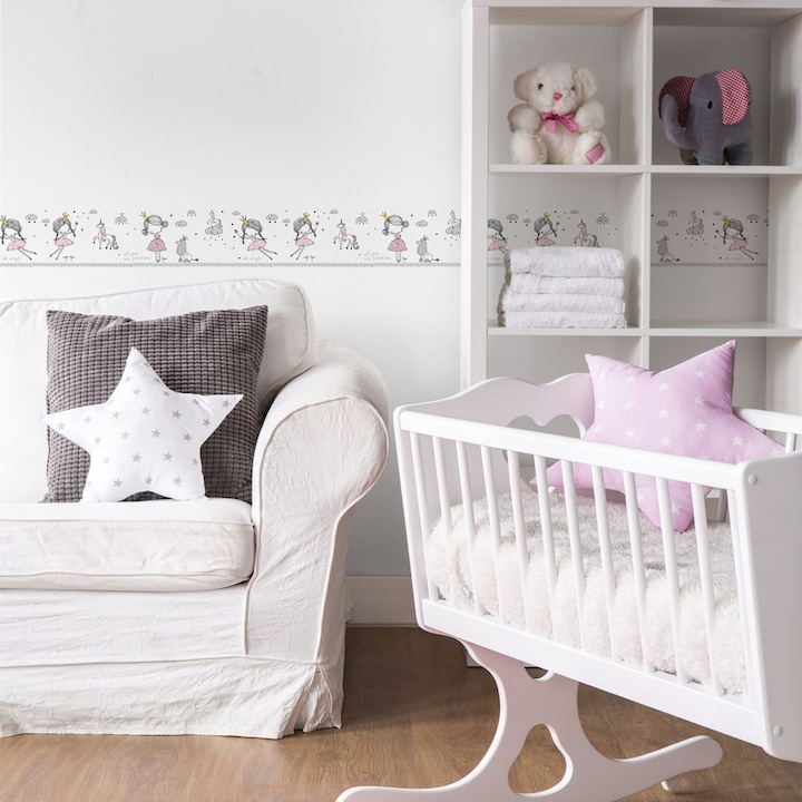 Produktbild A.S. Création Lovely Kids Kinderzimmer Magic Princess für's Prinzessinen-Zimmer (15 x 500 cm)