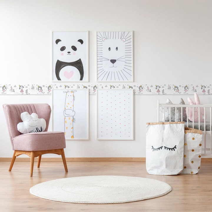 Produktbild A.S. Création Lovely Kids Kinderzimmer Magic Princess für's Prinzessinen-Zimmer (15 x 500 cm)