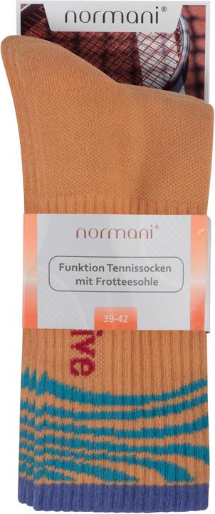 Produktbild Normani 4 Funktions Tennissocken mit Frotteesohle - 9387 (4er Pack, 39 - 42)